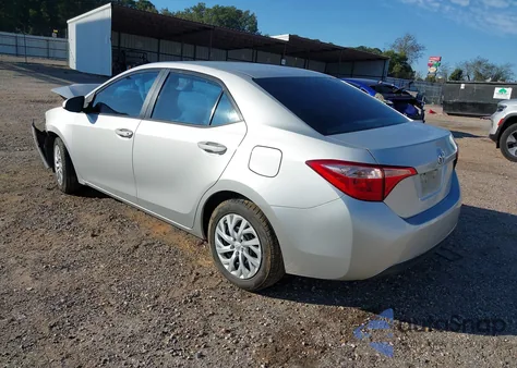 2018 Toyota Corolla Le from USA, damaged, VIN 5YFBURHE0JP834620